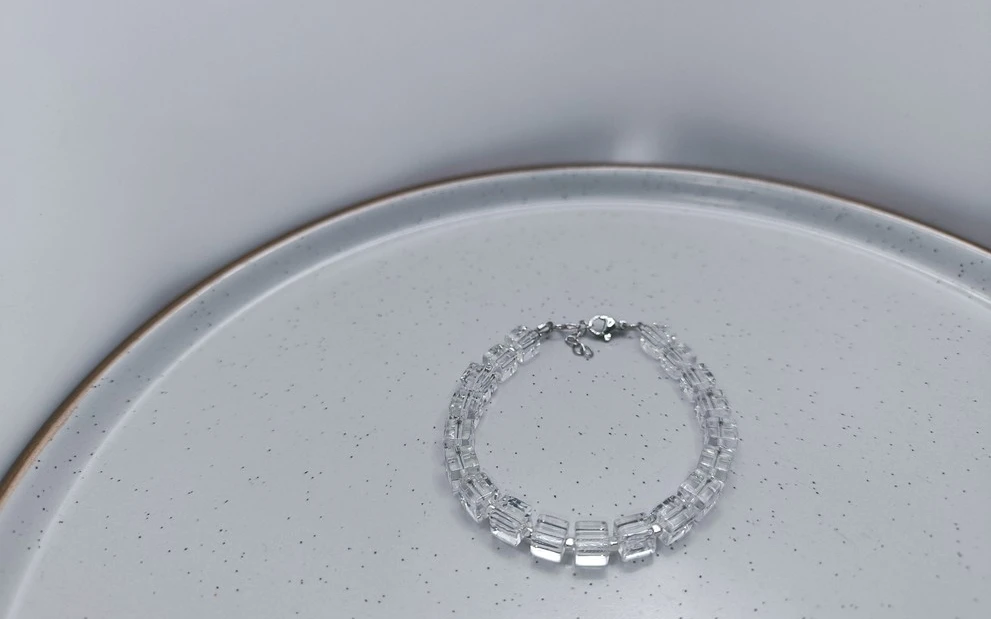 Браслет из горного хрусталя ар-2