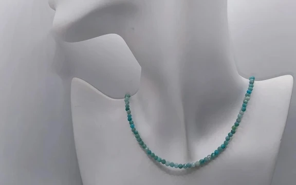 Бусы из амазонита ар-6