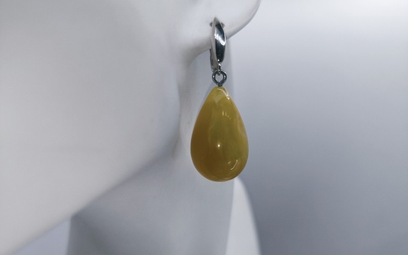 Серьги из янтаря ар-3