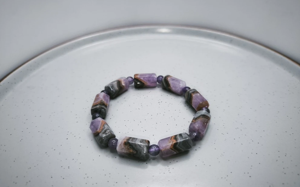 Браслет из аметиста ар-8