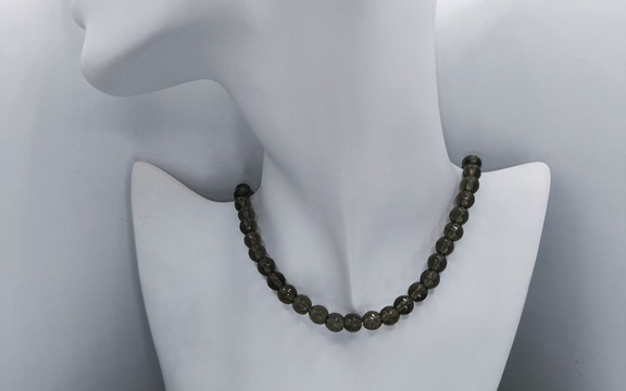 Бусы из раухтопаза ар-2