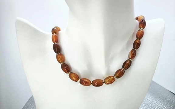 Бусы из сердолика ар-5