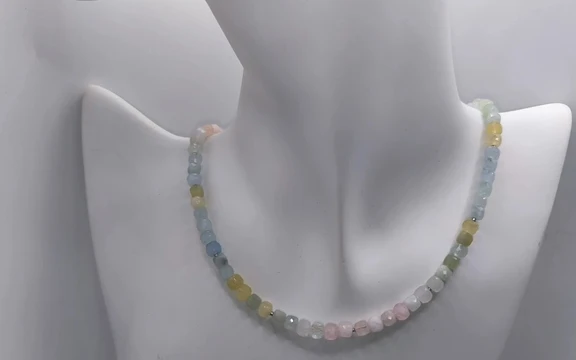 Бусы из берилла ар-4