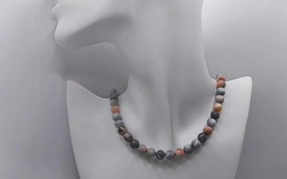 Бусы из агата ар-41