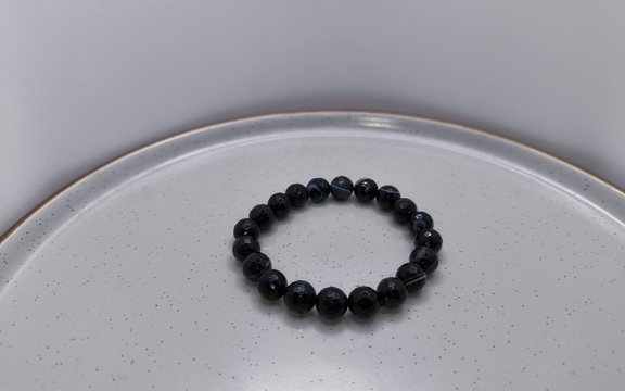 Мужской браслет из агата