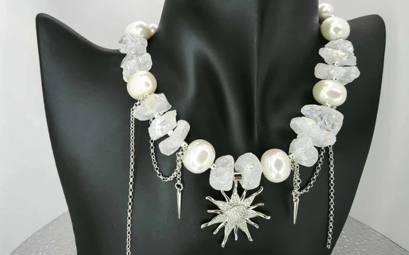 Бусы бижутерия с цепями