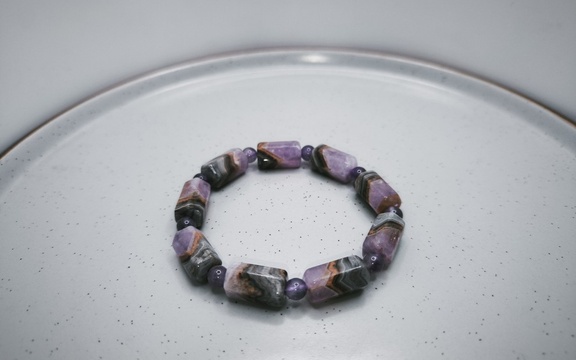 Браслет из аметиста ар-8
