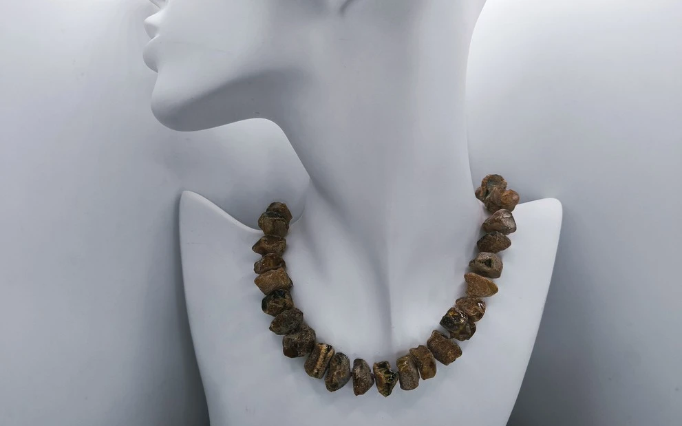 Бусы из янтаря