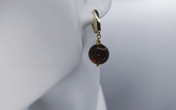 Серьги из янтаря ар-2