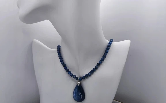 Бусы из кианита ар-5
