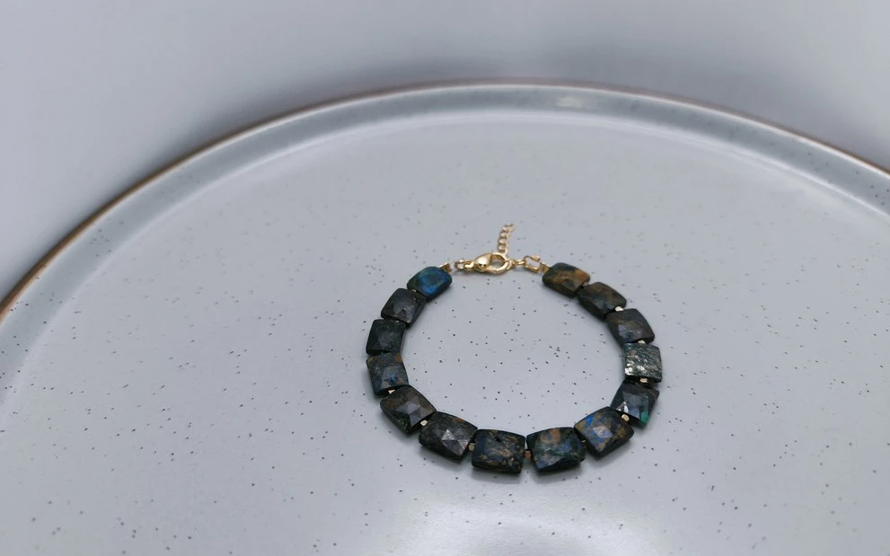 Браслет из хризоколлы ар-2