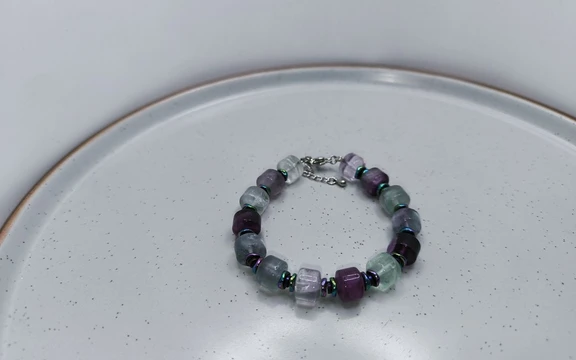 Браслет из флюорита