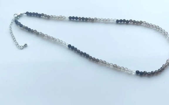 Бусы из раухтопаза ар-5