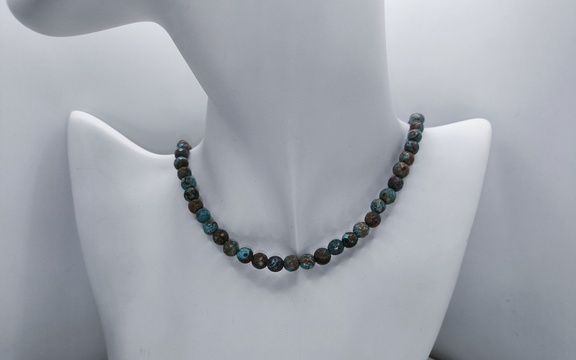 Бусы из хризоколлы ар-2