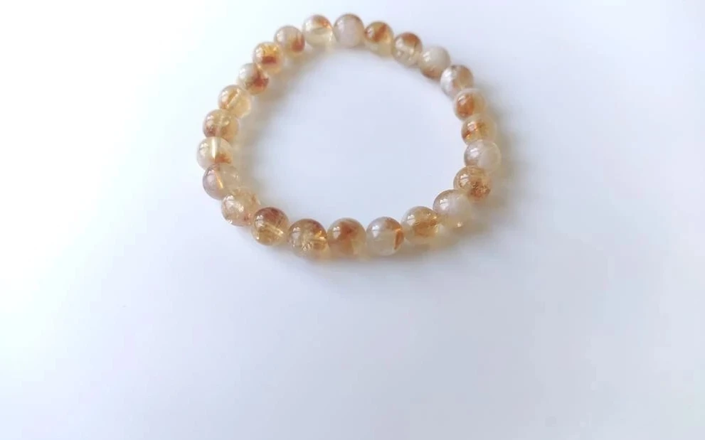 Браслет из цитрина