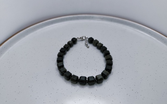 Браслет из обсидиана ар-3