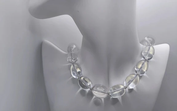 Бусы из горного хрусталя ар-3