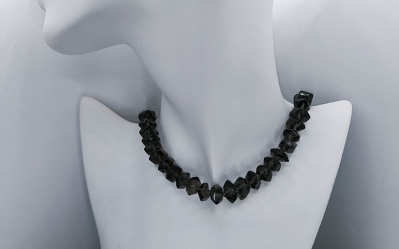 Бусы из раухтопаза ар-4