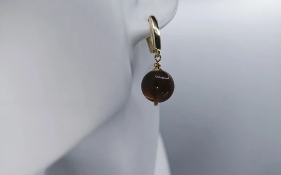 Серьги из янтаря ар-2