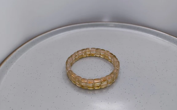 Браслет из цитрина ар-4