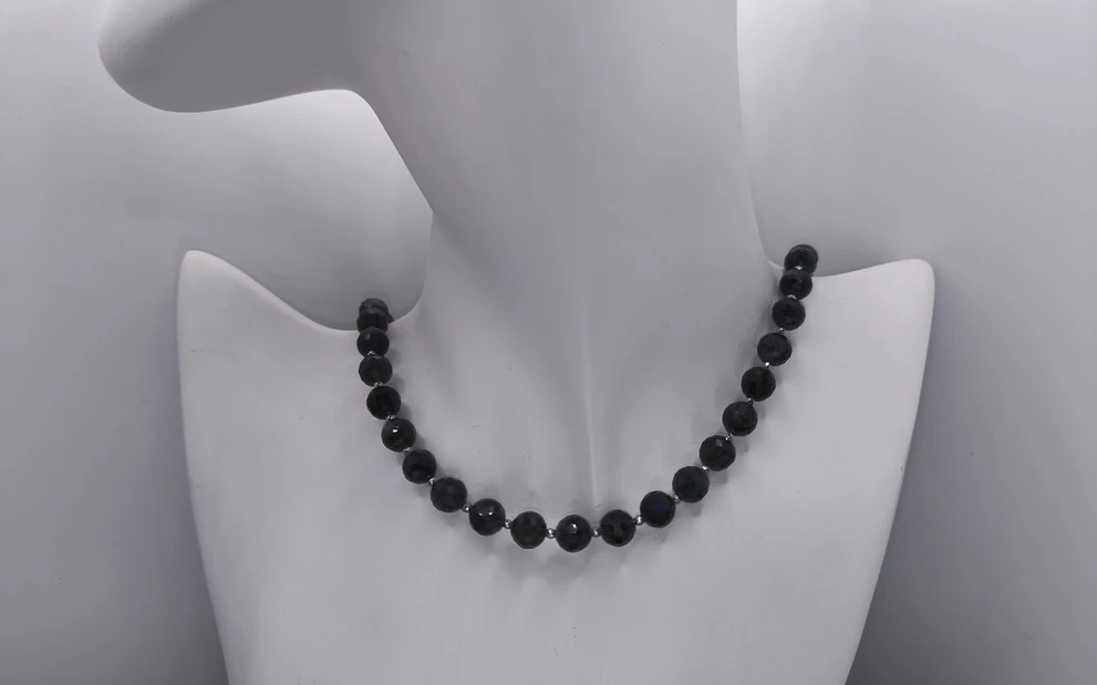 Бусы из лабрадора ар-3