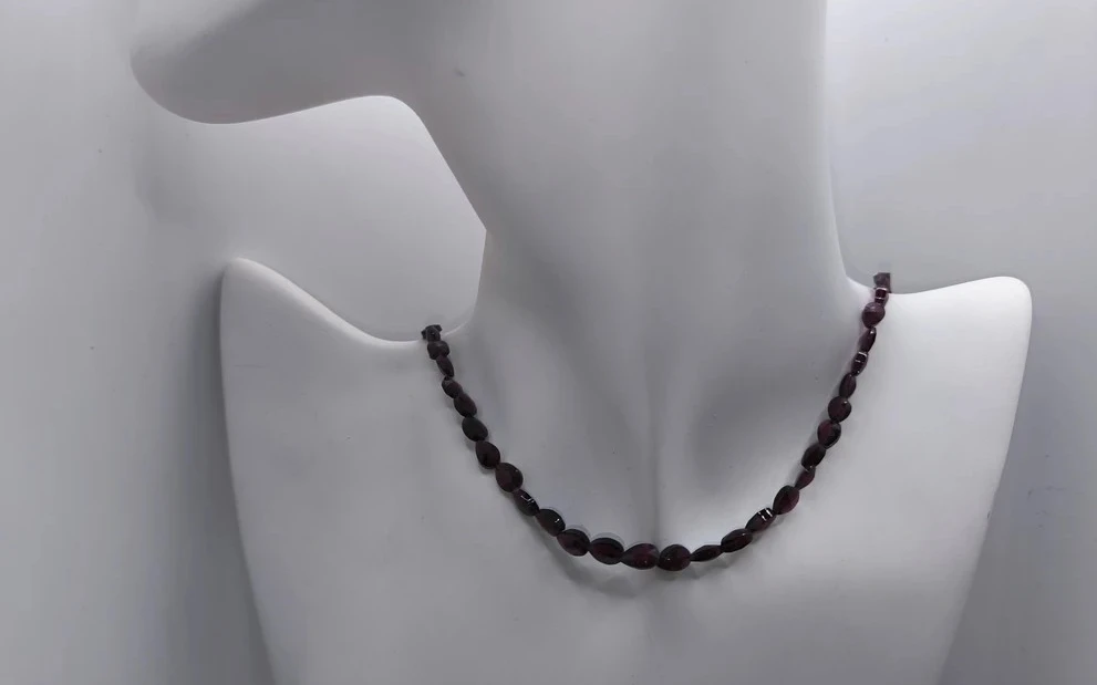 Бусы из граната ар-2