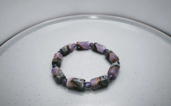 Браслет из аметиста ар-8