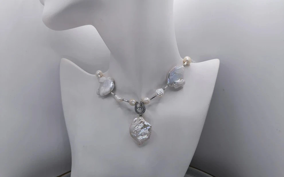 Бусы из жемчуга ар-7