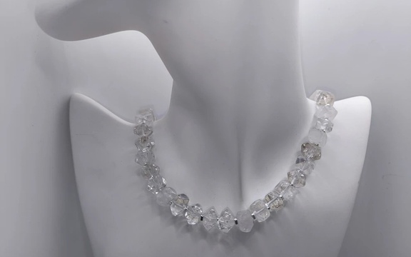 Бусы из горного хрусталя ар-5