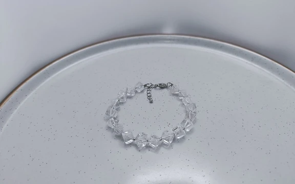 Браслет из горного хрусталя ар-4