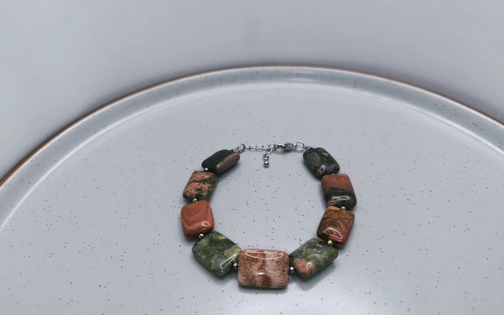 Браслет из яшмы ар-3