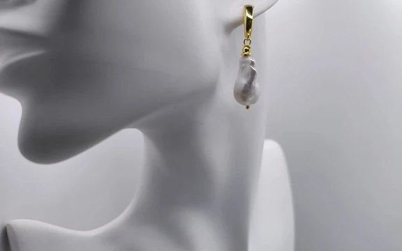 Серьги с жемчугом ар-4