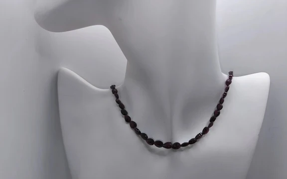 Бусы из граната ар-2