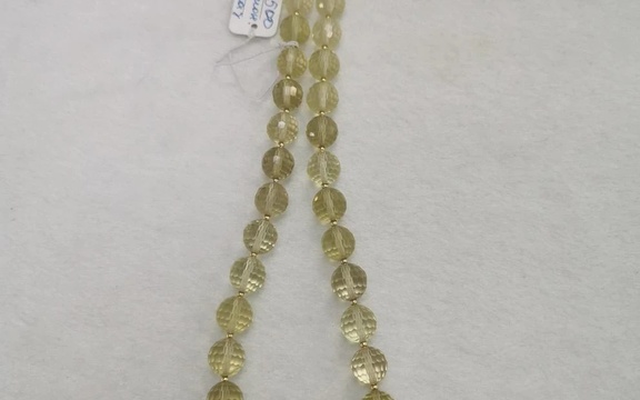 Бусы из цитрина ар-5