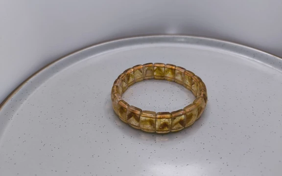 Браслет из цитрина ар-3