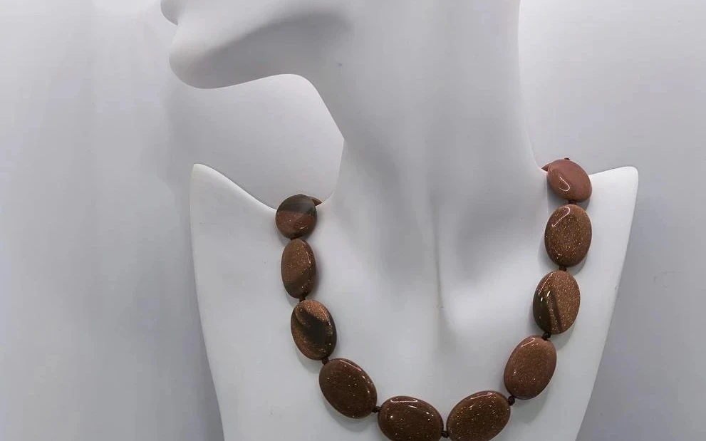 Бусы из авантюрина ар-17