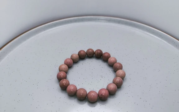 Браслет из родонита ар-6