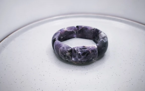 Браслет из аметиста ар-6