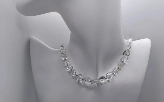 Бусы из горного хрусталя ар-6