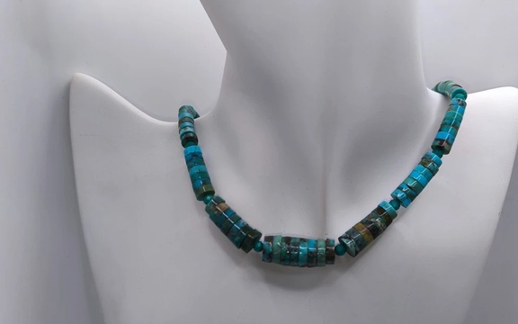 Бусы из бирюзы ар-3