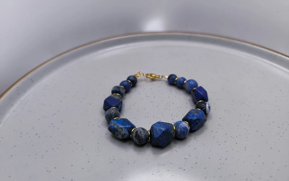 Браслет из лазурита ар-6