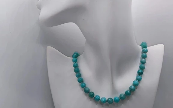 Бусы из амазонита ар-4