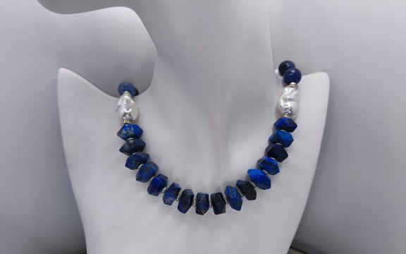 Бусы из лазурита ар-5