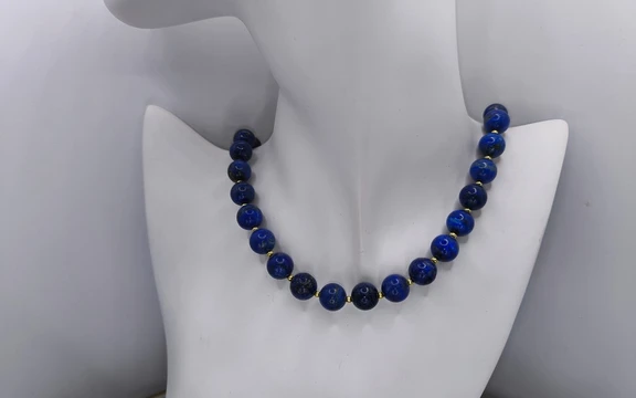 Бусы из лазурита ар-8