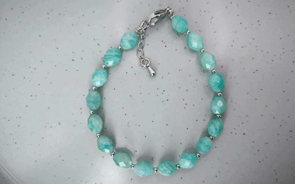 Браслет из амазонита ар-2