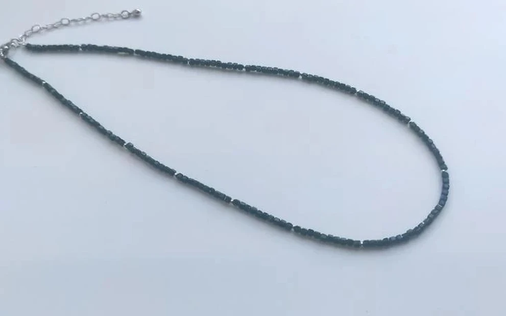 Бусы из зеленого авантюрина ар-13