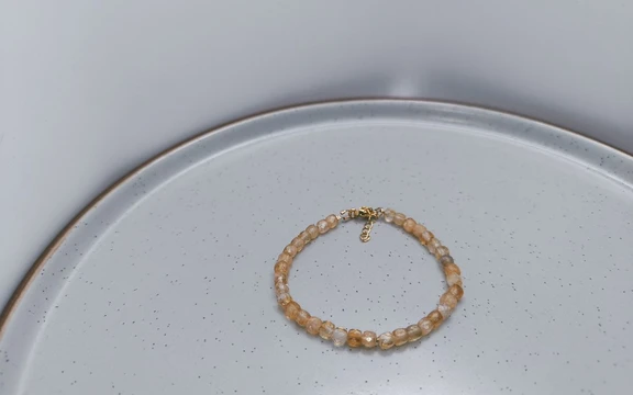 Браслет из цитрина ар-2