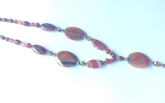 Бусы из сердолика ар-3