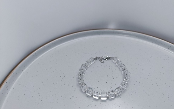 Браслет из горного хрусталя ар-2