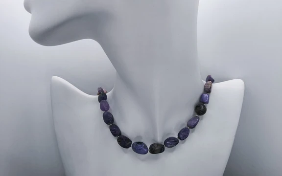 Бусы из чароита ар-2